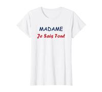 Petite fille Humour Madame je sais tout T-Shirt