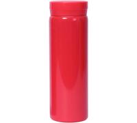 Petite Flasque, Jolie Bouteille D'eau Isotherme Pour Boissons Chaudes Et Froides, Garde Au Chaud Et Au Froid Pendant 12 H Et 6 H Au Froid (Rose Rouge, 280 Ml)