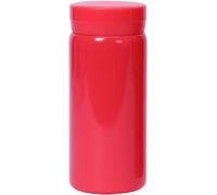 Petite Flasque, Jolie Bouteille D'eau Isotherme Pour Boissons Chaudes Et Froides, Garde Au Chaud Et Au Froid Pendant 12 H Et 6 H Au Froid (Rose Rouge, 200 Ml)