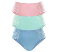 PETITE FLEUR Culotte bleu roi / menthe / rosé, Taille XL