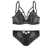 PETITE FLEUR GOLD Ensemble de linge noir, Taille 80