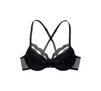 PETITE FLEUR GOLD Soutien-gorge noir, Taille 75