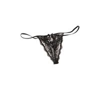 PETITE FLEUR GOLD String noir, Taille XS-S