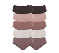 PETITE FLEUR Slip aubergine / mauve / poudre / rose pastel, Taille L-XL