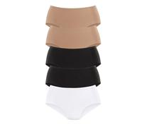 PETITE FLEUR Slip beige / noir / blanc, Taille XS