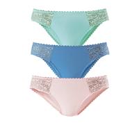 PETITE FLEUR Slip bleu ciel / menthe / rose, Taille XS