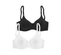 PETITE FLEUR Soutien-gorge d’allaitement noir / blanc, Taille 80