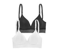 PETITE FLEUR Soutien-gorge d’allaitement noir / blanc, Taille 90