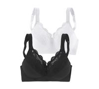 PETITE FLEUR Soutien-gorge noir / blanc, Taille 110