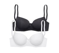 PETITE FLEUR Soutien-gorge noir / blanc, Taille 70
