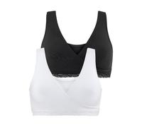 PETITE FLEUR Soutien-gorge noir / blanc, Taille 75