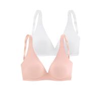 PETITE FLEUR Soutien-gorge rosé / blanc, Taille 70