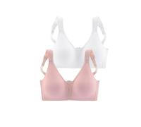 PETITE FLEUR Soutien-gorge rosé / blanc, Taille 75