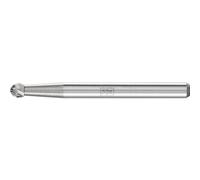 Petite fraise sur tige forme F KUD D.3mm tête-L.2mm tige-D.3mm HM Verz.3 Plus PFERD