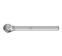 Petite fraise sur tige forme F KUD D.6mm tête-L.5mm tige-D.3mm HM Verz.3 Plus PFERD