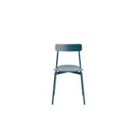 Petite Friture FROMME Chaise de Salle à Manger Bleu Océan