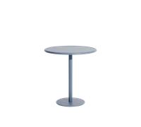 Petite Friture Table de Café WEEK-END Ø70 Bleu Pigeon