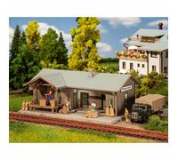 Petite gare de village, halte d'arrêt - FALLER 131394 - HO 1/87