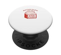Petite glacière rétro Amusante - Art Vieilli PopSockets PopGrip Adhésif