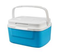 Petite glacière rigide de 8 L pour camping, pique-nique, récipient alimentaire isotherme, étanche avec poignées robustes, glacière portable et isotherme intégrée, bac à glace et glacière pour