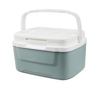 Petite glacière rigide de 8 L pour camping, pique-nique, récipient alimentaire isotherme, étanche avec poignées robustes, glacière portable et isotherme intégrée, bac à glace et glacière pour