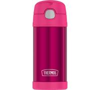 Petite Gourde Isotherme avec paille Funtainer thermos - Rose