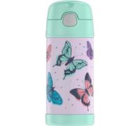 Petite Gourde Isotherme avec paille Funtainer thermos - Vert
