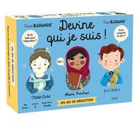 Petite & grande - Devine qui je suis ! - 1 livret + 48 cartes - Maria Isabel Sánchez Vegara - Kimane - Jeux livres objets