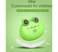 Petite grenouille HD LCD Mini caméra numérique pour enfants 2MP anti-chute comme cadeaux d'anniversaire - Vert