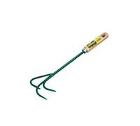Leborgne Petite griffe 3 dents 459100 G – Acier, manche bois 35 cm, idéal pour aérer le sol