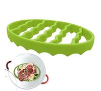 Petite grille à rôtir - Grille à rôtir en silicone pour un instant | Résistant à la chaleur | Grille de rôtissage à air comprimé en silicone pour viande, poisson, légumes