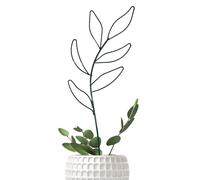 Petite grille pour en pot, petits serpents de - Feuilles - Serpents métalliques pour grimpantes - Support d'escalade résistant à la rouille - Fournitures de jardin pour vigne