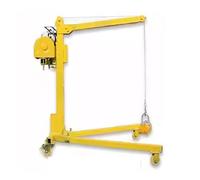 Petite grue Mobile avec palan électrique 220V, grue à main domestique pliante portable, capacité de chargement de 200/300/500kg(200kg)