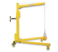 Petite grue mobile, grue à main pliante portable, capacité de chargement de 200/300/500 kg, for un levage et une manipulation faciles(300kg(only Crane))