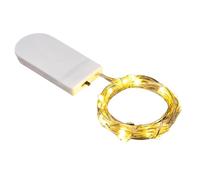 Petite Guirlande Lumineuse À Pile 1M 10 LEDs Petite Guirlande Lumineuse LED Batterie De Guirlandes Lumineuses Scintillantes Fil D'Argent Étanche Lumineuses Scintillante Pour Fêtes Noël Mariage Fête