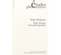 Petite histoire de la photographie - Walter Benjamin - Soc.francaise De Photographie - broché - Livre