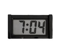 Petite horloge à coller - Montre de voiture numérique adhésive, affichage électronique compact de l'heure, accessoire de minuterie de tableau de bord portable | Décoration de réfrigérateur de salle de