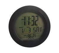 Petite Horloge Numérique - Horloge Numérique Calendrier Solaire Pour Tableau De Bord - Testeur De Température Avec LED | Pour Salle De Classe Voyage Table Chevet Réfrigérateur Camping-Car Boutique