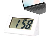 Petite Horloge Numérique, Horloge Numérique LCD de Voiture, Petite Horloge Numérique À Poser Pile, Table de Voiture Tableau de Bord Bureau Électronique Horloge, pour Cuisine, Salle Classe