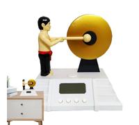 Petite horloge numérique, petit réveil numérique, réveil numérique, horloge de chambre numérique, réveil créatif, réveil numérique avec bâton de Gong, horloge de chambre décorative, réveil bâton de