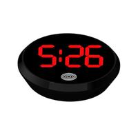 Petite horloge pour tableau de bord de voiture, horloge numérique pour tableau de bord de voiture, réveil de nuit de voiture, horloge de nuit tactile, horloge de tableau de bord créative, élégante