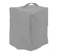 Petite housse anti-poussière pour machine à glace, 33 x 43 x 38 cm, tissu Oxford en PVC 600D, housse de protection imperméable et anti-poussière pour machine à glace (gris)