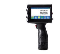 Petite imprimante Portable entièrement Automatique, Sac d'emballage d'étiquettes, Code QR, Code-Barres, imprimante à Jet d'encre Portable (Haute adhérence Noir 1)