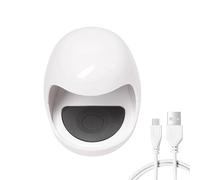 Petite lampe à ongles en gel - Petite lampe UV pour ongles - Petite lampe UV portable à DEL pour les arts, art professionnel avec chargement USB, outils de manucure pour durcir le vernis gel