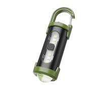 Petite Lampe De Poche De Porte-porte, Lumière De Travail Portable, Torche Rechargeable Imperméable, Éclairage À 4 Mode, Conception Légère Compacte, Corps En Aluminium Durable, Idéal Pour La Famille, L