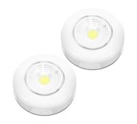 Petite Lampe Tactile LED Ronde Blanche 2 Pièces Cuisine