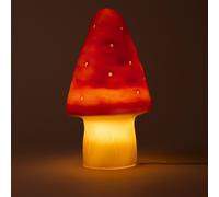 Petite lampe veilleuse champignon Brique Rouge