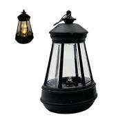 Petite lanterne solaire - Lampe décorative étanche à LED, suspension suspendue en résine atmosphérique, lustre de jardin de balcon respectueux de l'environnement | de maison de passerelle de che