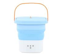 Petite Laveuse, Laveuse Pliable à Faible Bruit Nettoyage en Profondeur 100 à 240 V PP pour Petit Appartement (Prise UE)