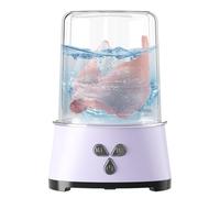 Petite laveuse - Nettoyeur de comptoir rechargeable, nettoyage en profondeur, 2 programmes de lavage, longue durée de vie de la batterie pour sous-vêtements, chaussettes, vêtements de bébé